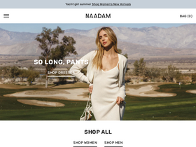 'naadam.co' screenshot