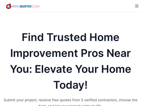 'soumissionrenovation.ca' screenshot