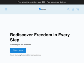 merivoshop.com homepage screenshot