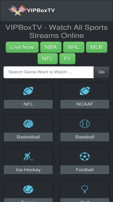 Vipbox sports live discount stream