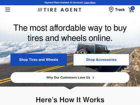 'tireagent.com' screenshot