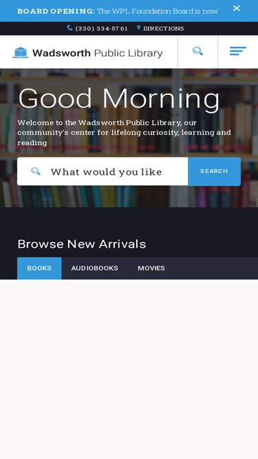 wadsworthlibrary.com