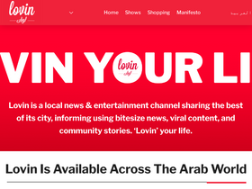 'lovin.co' screenshot