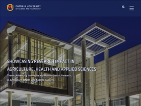 'nust.na' screenshot