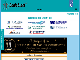 'seajob.net' screenshot