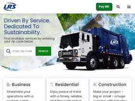 'lrsrecycles.com' screenshot