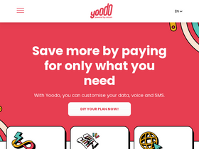 'yoodo.com.my' screenshot