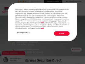 'securitasdirect.es' screenshot