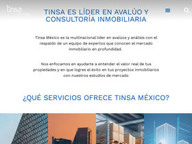 'tinsamexico.mx' screenshot