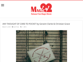 'magic22.com' screenshot