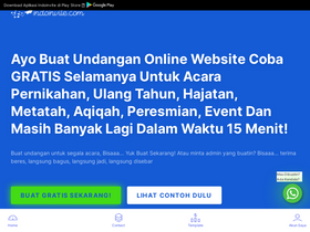 'indoinvite.com' screenshot