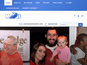 'mooseintl.org' screenshot