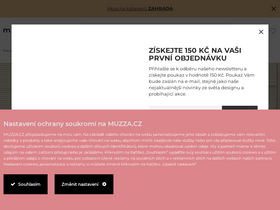 'muzza.cz' screenshot