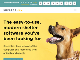 'shelterluv.com' screenshot