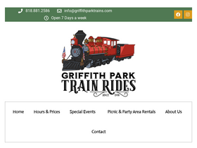griffithparktrainrides.com