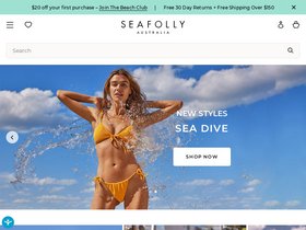 'seafolly.com' screenshot