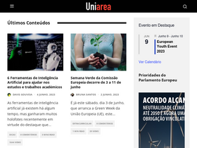 'uniarea.com' screenshot