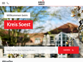 'kreis-soest.de' screenshot
