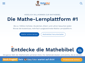 'mathebibel.de' screenshot