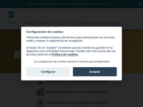 'cimformacion.com' screenshot