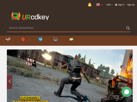 'urcdkey.com' screenshot