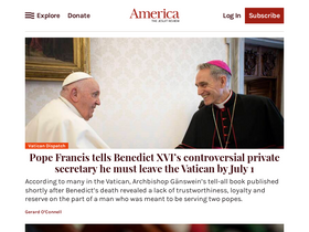 'americamagazine.org' screenshot