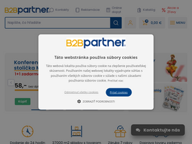 'b2bpartner.sk' screenshot