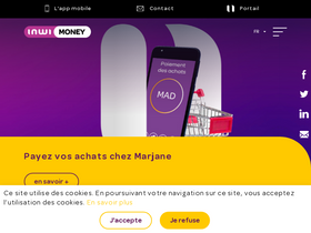 'inwimoney.ma' screenshot