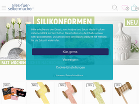 'alles-fuer-selbermacher.de' screenshot