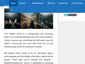 'wearenthusiast.com' screenshot