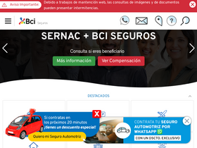 'bciseguros.cl' screenshot