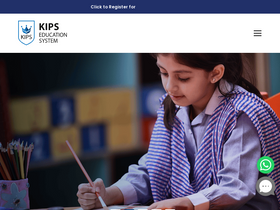 'kips.edu.pk' screenshot