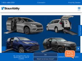 'braunability.com' screenshot
