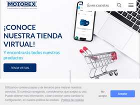 'motorex.com.pe' screenshot