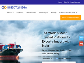'connect2india.com' screenshot