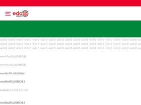 'edojapan.com' screenshot