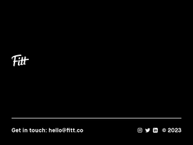 'fitt.co' screenshot