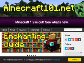 'minecraft101.net' screenshot