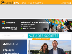 'channelnews.fr' screenshot