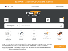 'dronmarket.com' screenshot