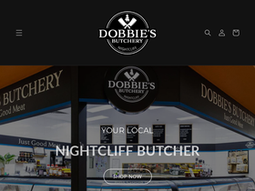 dobbiesbutchery.com.au homepage screenshot