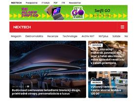 'nextech.sk' screenshot