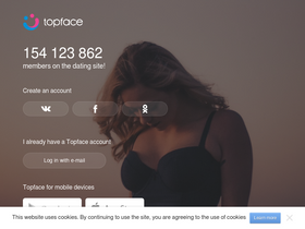 'topface.com' screenshot