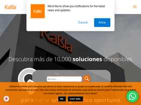 'kabla.mx' screenshot