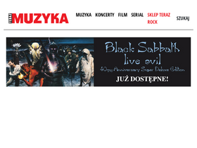 'terazmuzyka.pl' screenshot