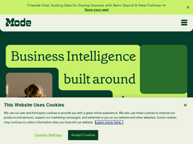 'mode.com' screenshot
