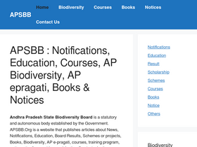 'apsbb.org' screenshot