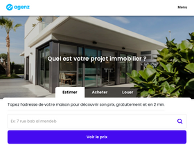 'agenz.ma' screenshot