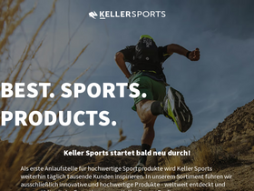'keller-sports.ch' screenshot