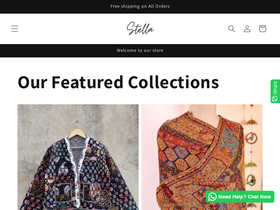 Stellaimpex homepage screenshot